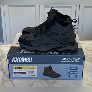 KHOMBU Hiking Boot with Memory Foam Comfort - Men’s Size 8